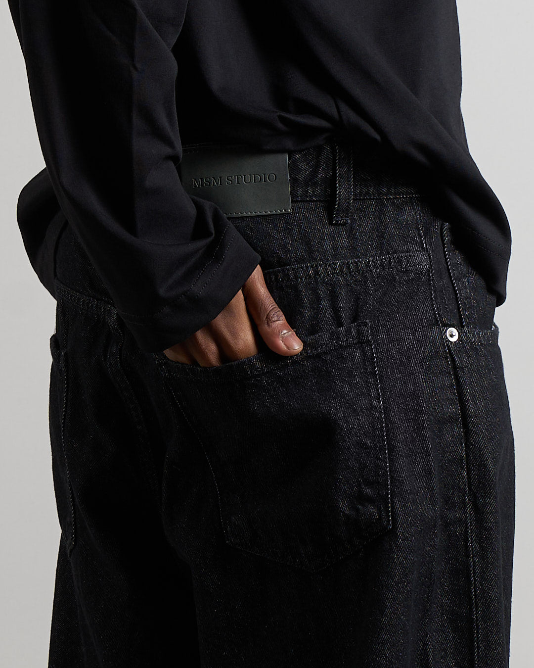 Denim Baggy fit Nero