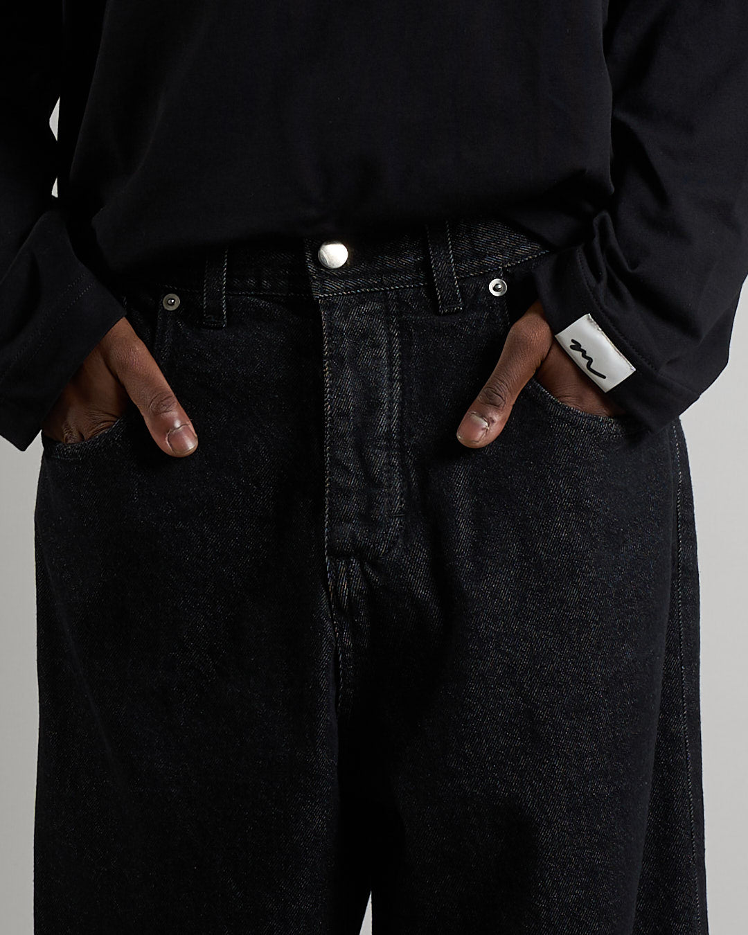 Denim Baggy fit Nero