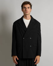 Giacca Sartoriale Doppiopetto Nero