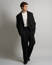 Giacca Sartoriale Doppiopetto Nero