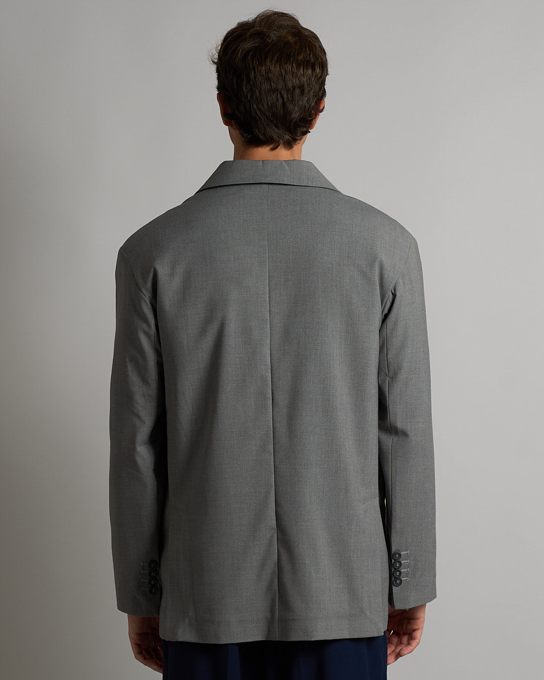 Giacca Sartoriale Doppiopetto Grigio