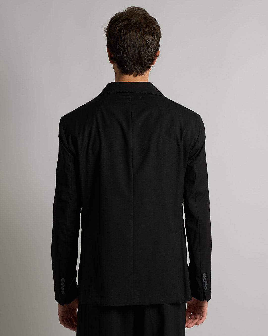 Giacca Sartoriale Monopetto Nero