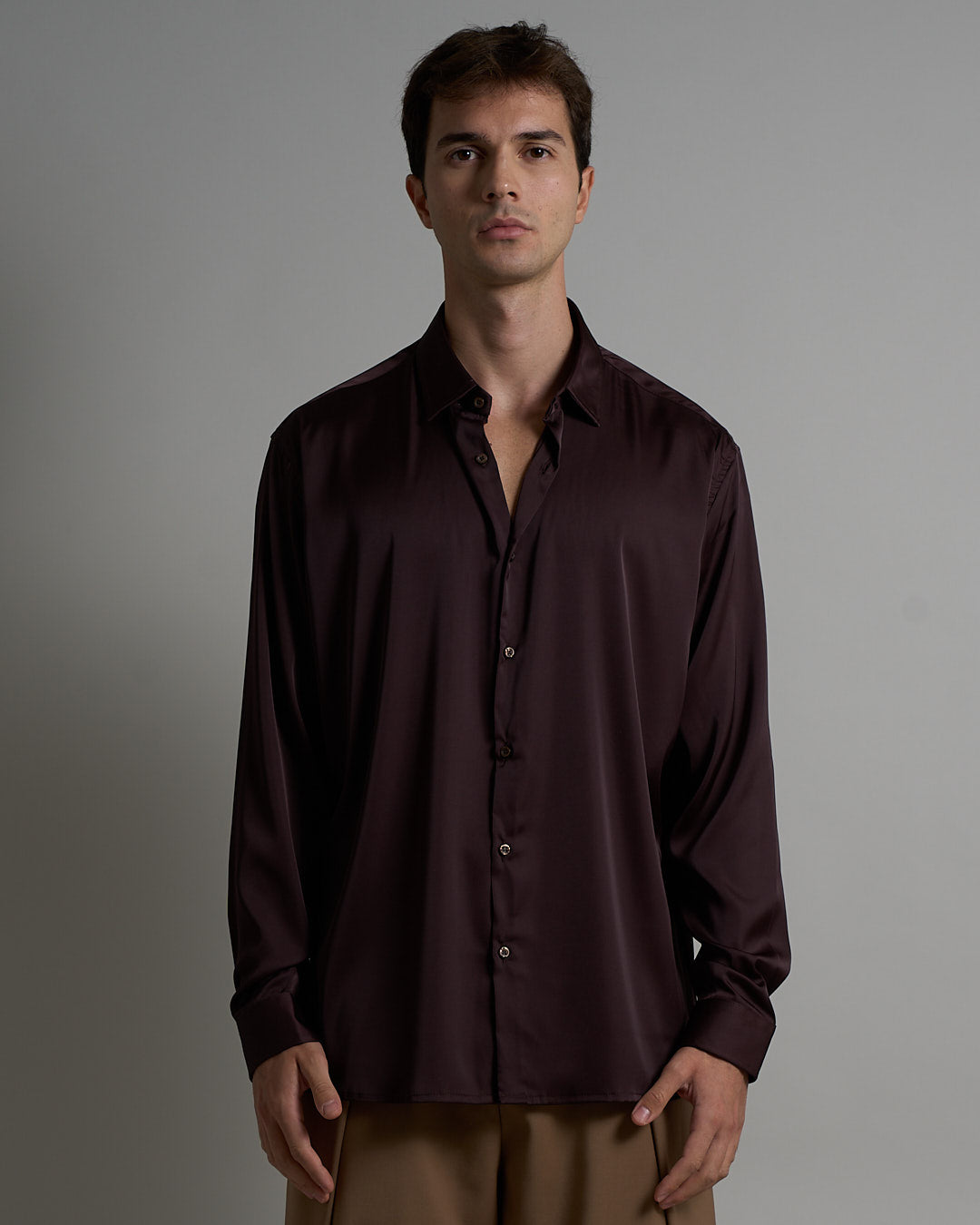 Camicia Effetto Seta