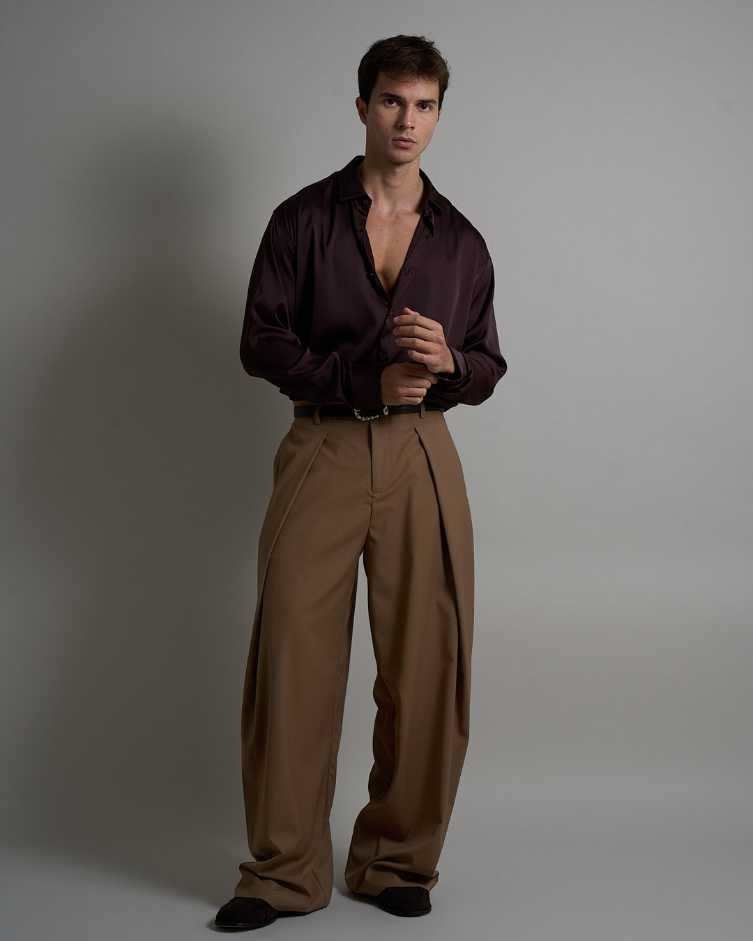 Camicia Effetto Seta