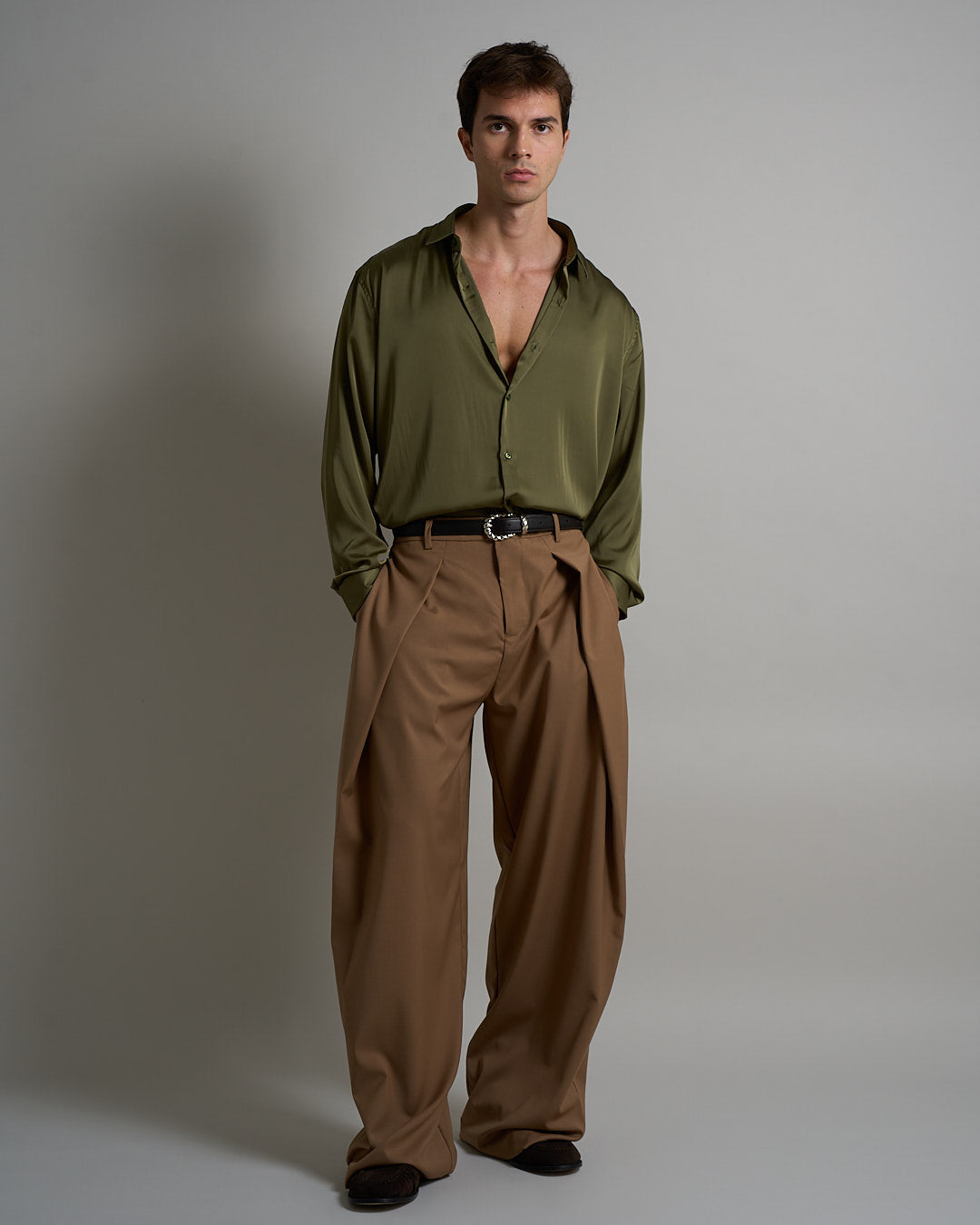 Camicia Effetto Seta