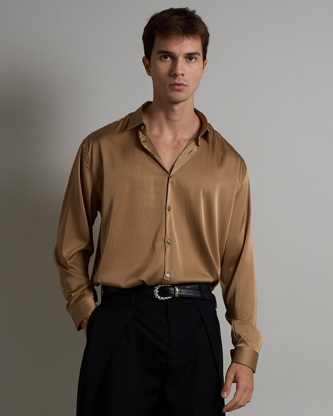 Camicia Effetto Seta