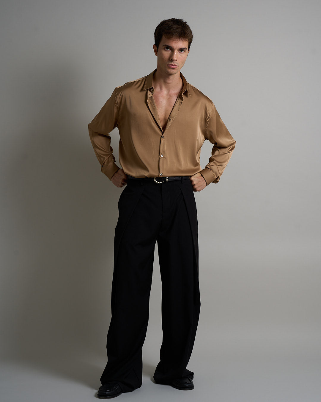 Camicia Effetto Seta