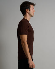 T-shirt Serafino a coste Limited Edition