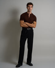 T-shirt Serafino a coste Limited Edition