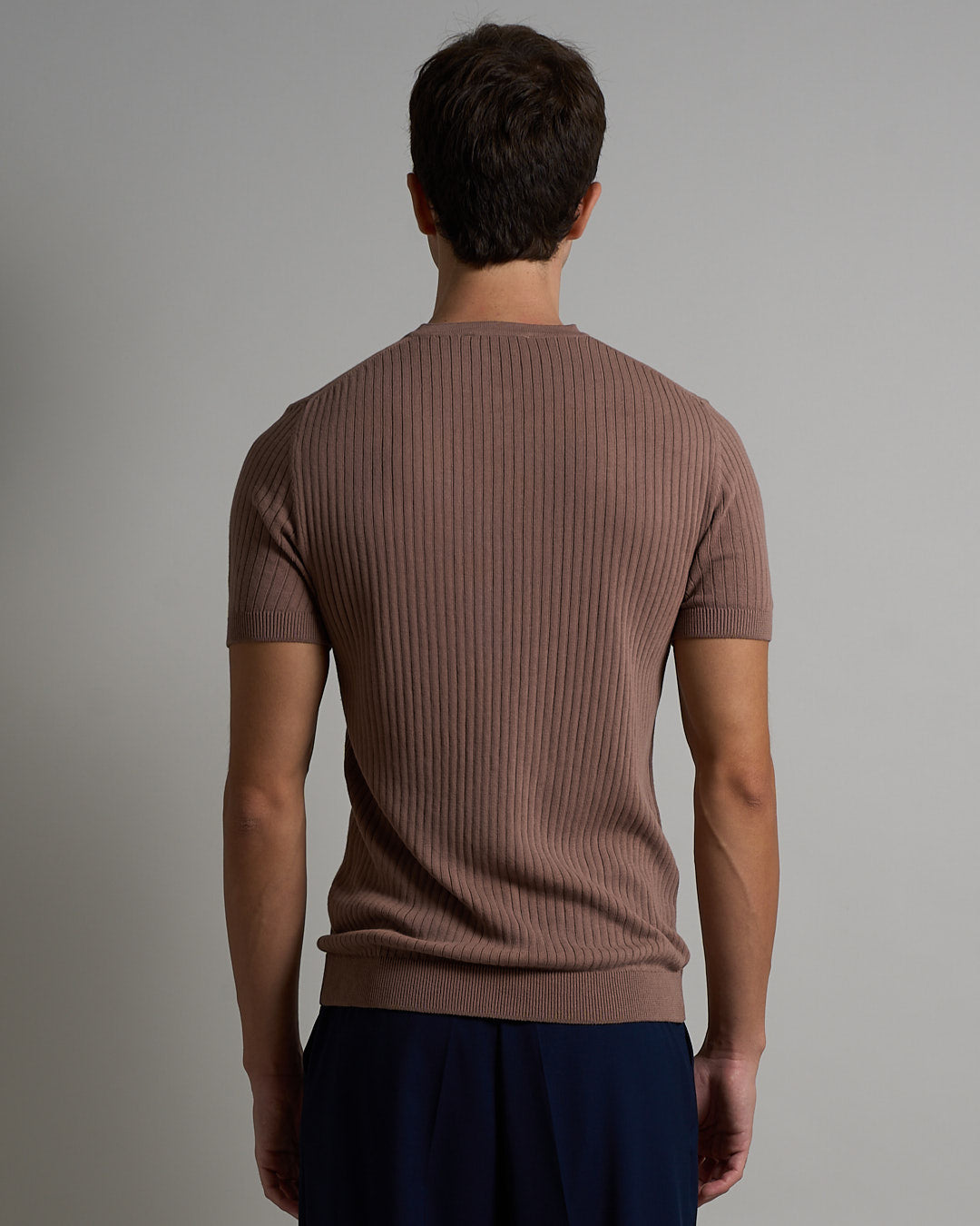 T-shirt Serafino a coste Limited Edition