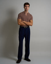 T-shirt Serafino a coste Limited Edition