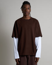 T-shirt Longsleeve a doppio strato