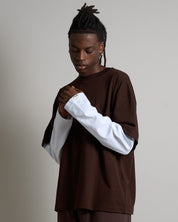 T-shirt Longsleeve a doppio strato