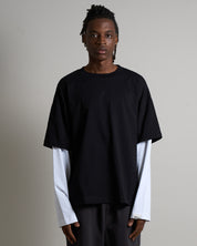 T-shirt Longsleeve a doppio strato