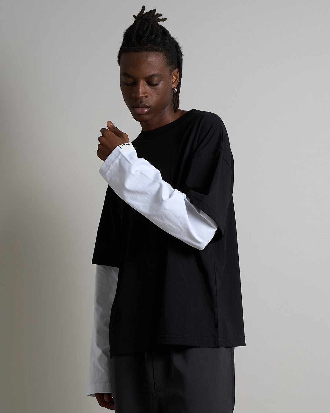 T-shirt Longsleeve a doppio strato