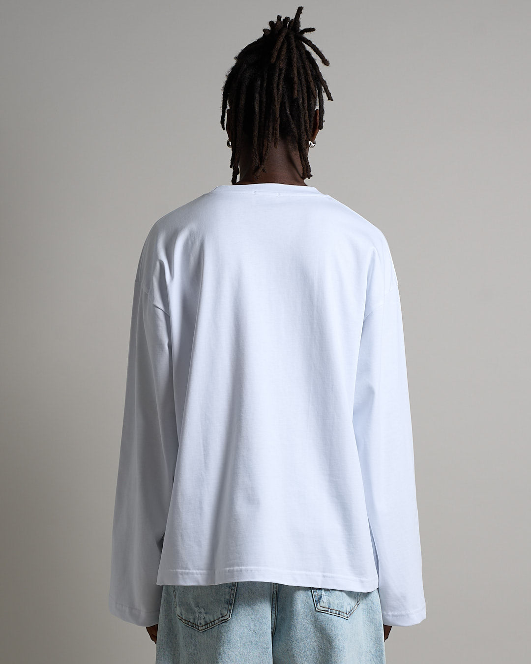 T-shirt logo Longsleeve cotone premium 210gr