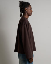 T-shirt logo Longsleeve cotone premium 210gr