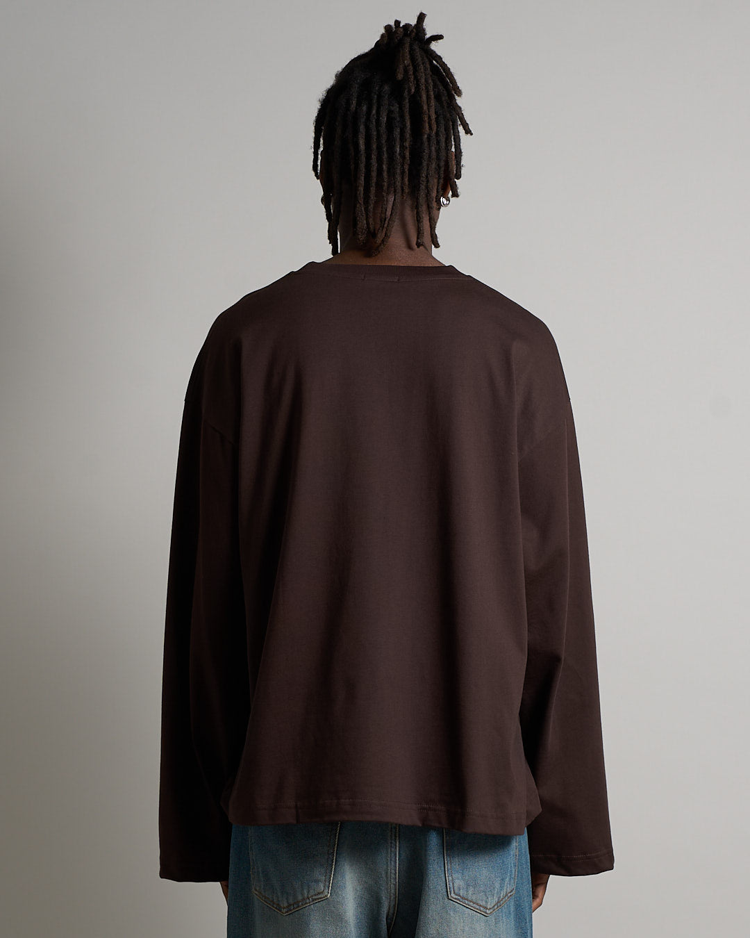 T-shirt logo Longsleeve cotone premium 210gr