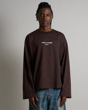 T-shirt logo Longsleeve cotone premium 210gr