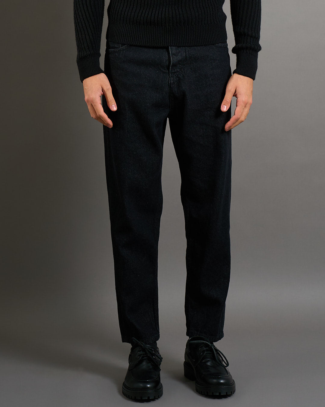 Msm Studio Jeans Straight Fit Sandblasted 