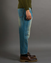 Msm Studio Jeans Straight Fit Sandblasted 