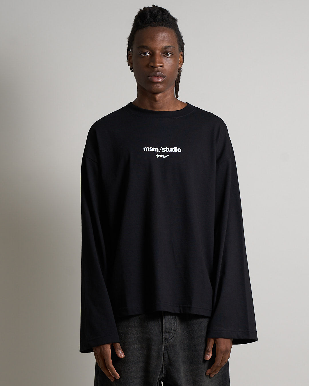 T-shirt logo Longsleeve cotone premium 210gr