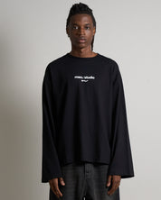 T-shirt logo Longsleeve cotone premium 210gr