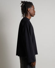 T-shirt logo Longsleeve cotone premium 210gr