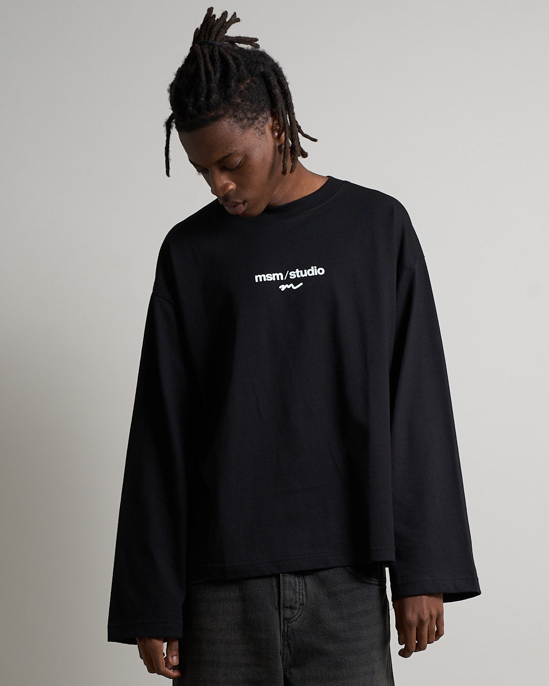 T-shirt logo Longsleeve cotone premium 210gr