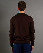 Cardigan Basic in lana merinos