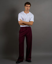 T-shirt Serafino Effetto Seta Mezza Manica