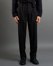 Pantalone Wide Fit Gessato