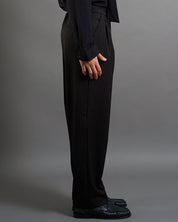 Pantalone Wide Fit Gessato