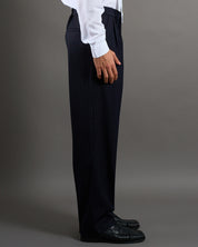 Pantalone Wide Fit Gessato