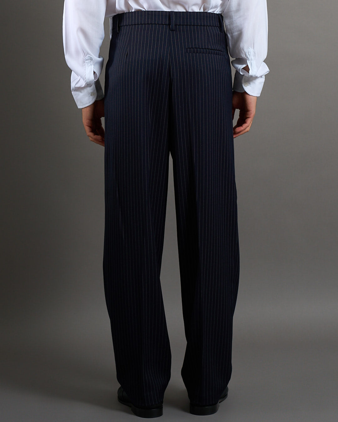 Pantalone Wide Fit Gessato