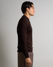 Maglioncino Mezzocollo in lana merinos