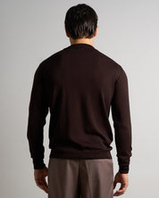 Maglioncino Mezzocollo in lana merinos