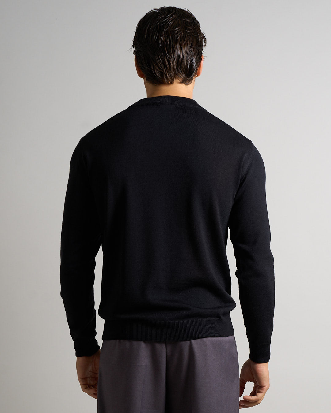 Maglioncino Mezzocollo in lana merinos