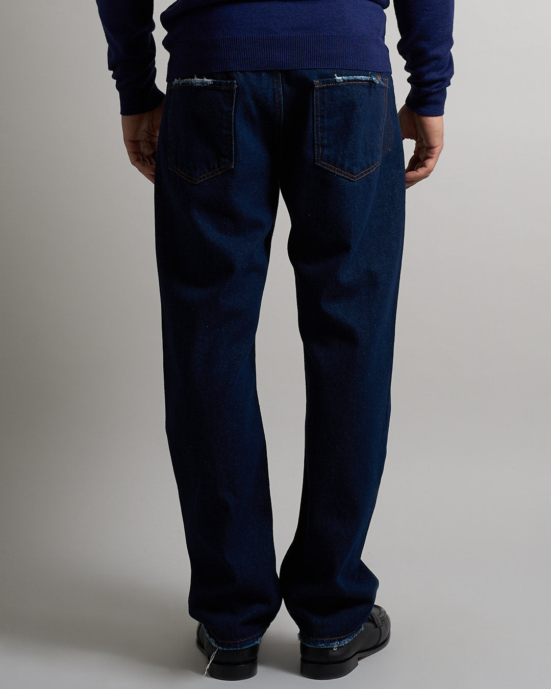 Denim straight fit Lavaggio Zero