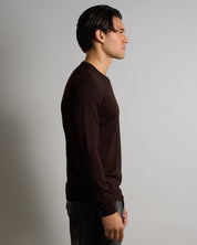 Maglioncino Girocollo in lana merinos