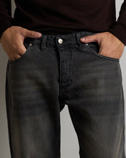 Msm Studio Jeans Straight Fit Sandblasted 