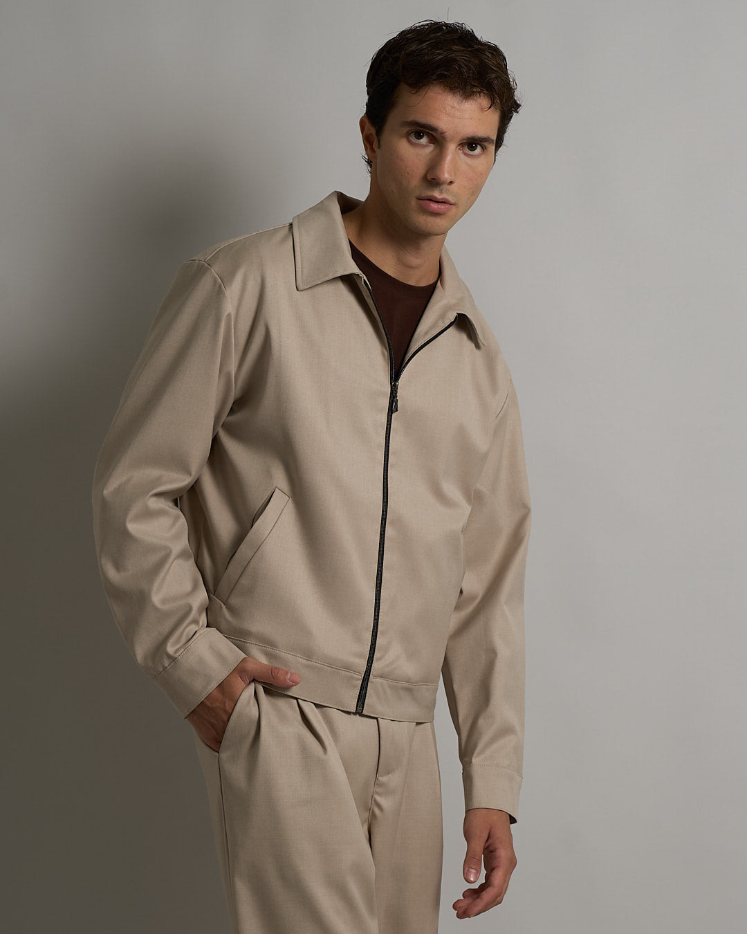 Giacca Giubbino con zip