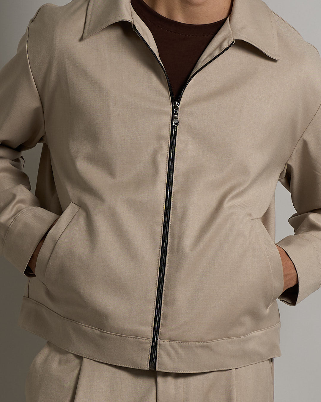 Giacca Giubbino con zip