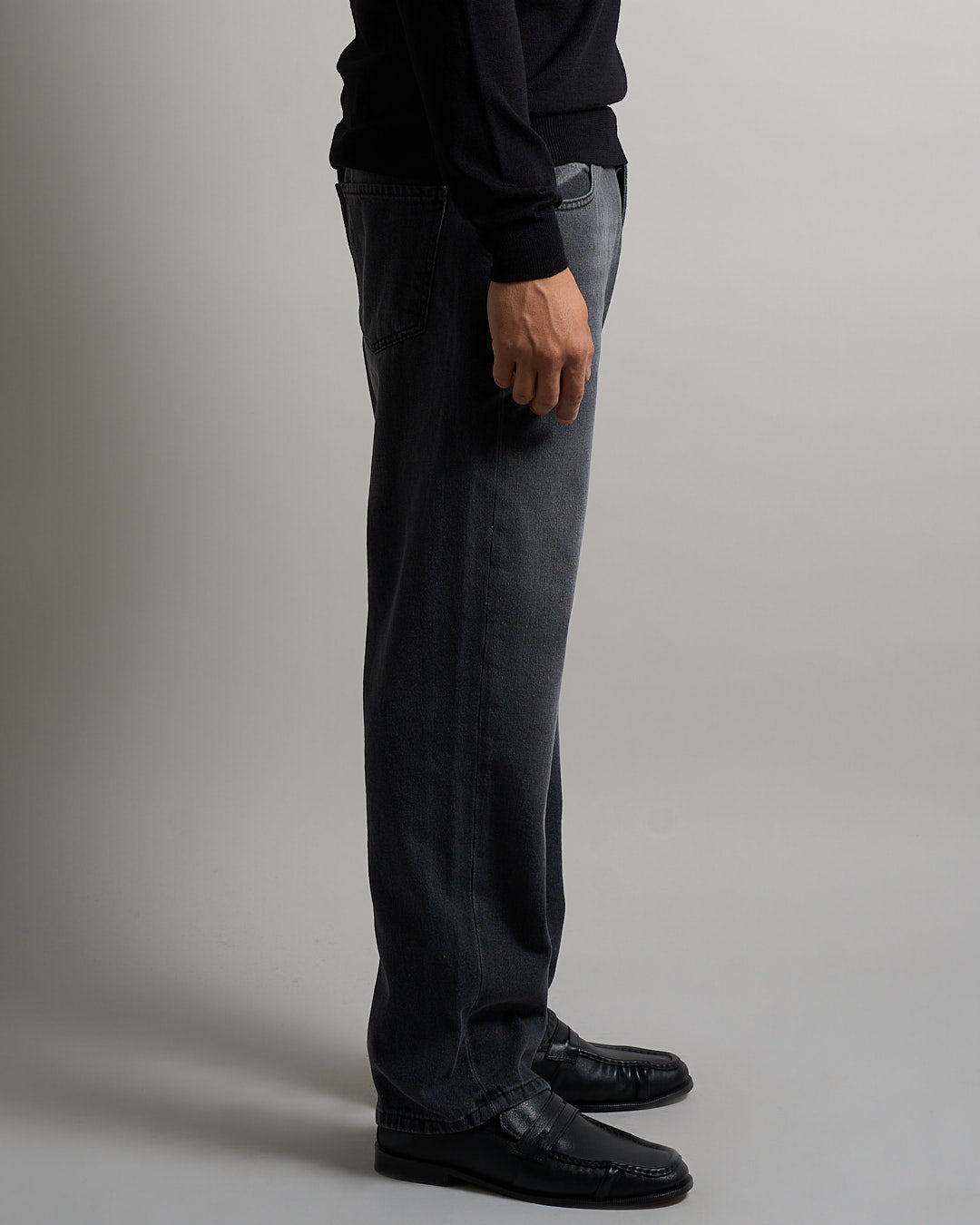 Msm Studio Jeans Straight Fit Sandblasted 