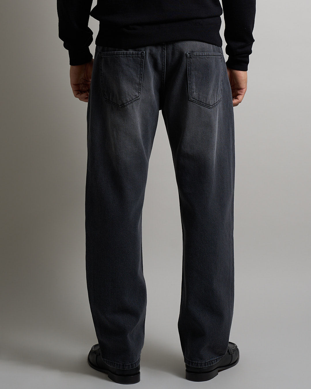Msm Studio Jeans Straight Fit Sandblasted 