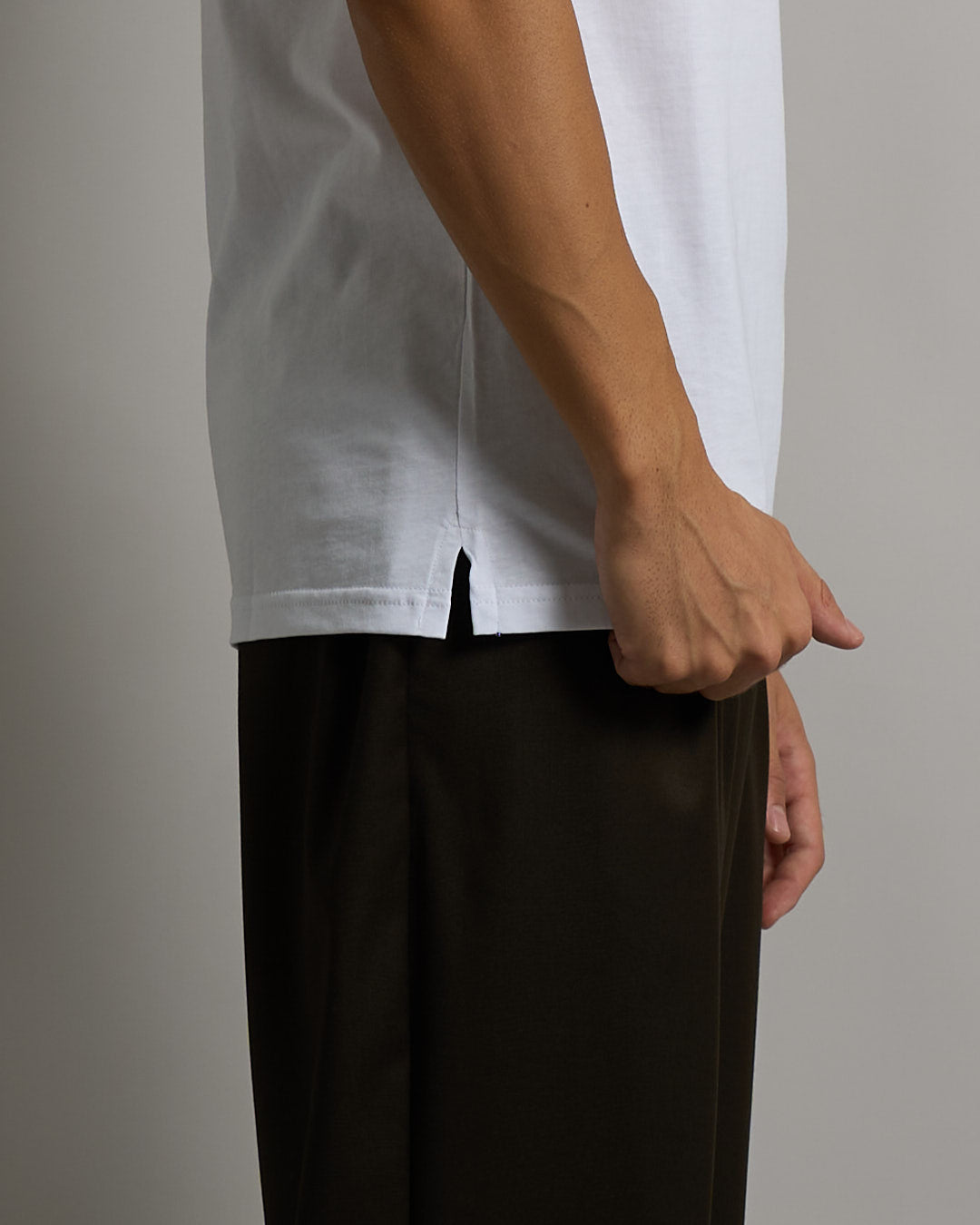 Msm Studio Basic t-shirt with slit