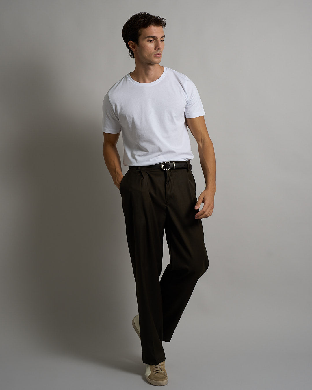 Msm Studio Basic t-shirt with slit