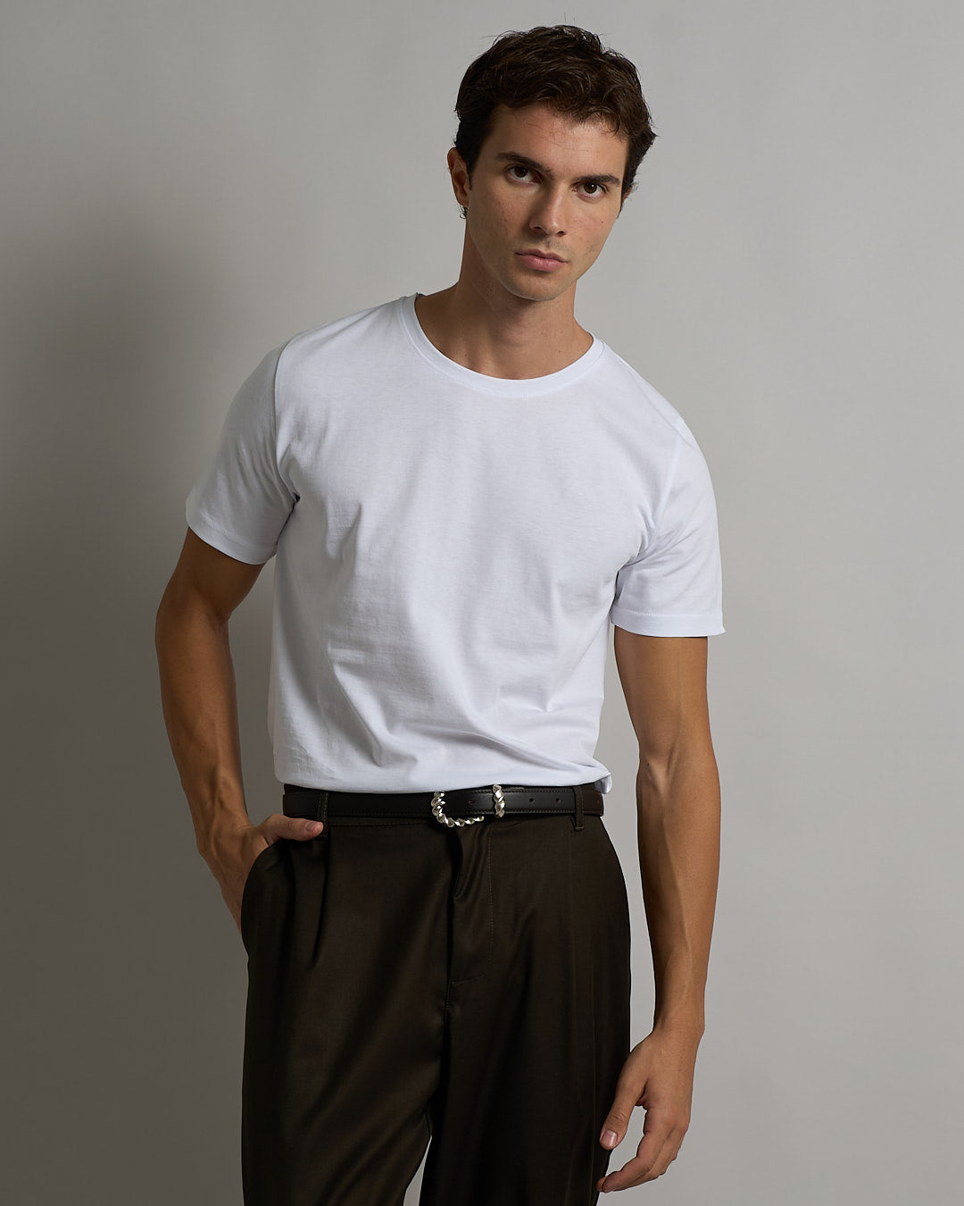 Msm Studio Basic t-shirt with slit