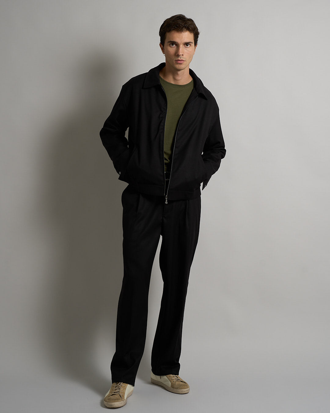 Giacca Giubbino con zip