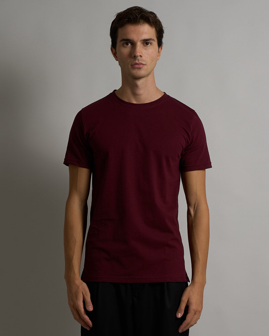 Basic t-shirt con spacchetto